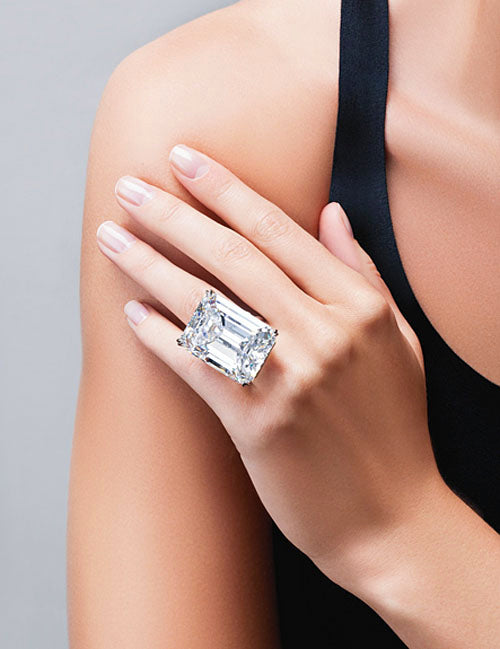 ‘perfect 10020 Carat Emerald Cut Diamond Fetches 221 Million At So