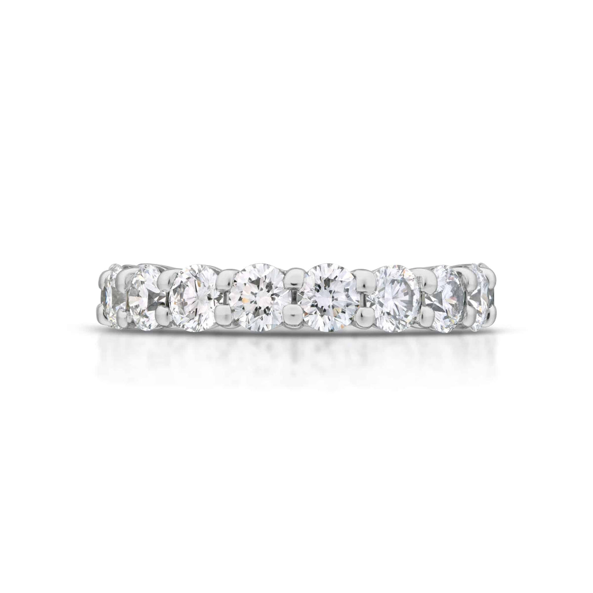 2.29 Carat Round Brilliant Cut Diamond Eternity Band