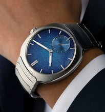 H. Moser & Cie. Streamliner Small Seconds Blue Enamel Watch
