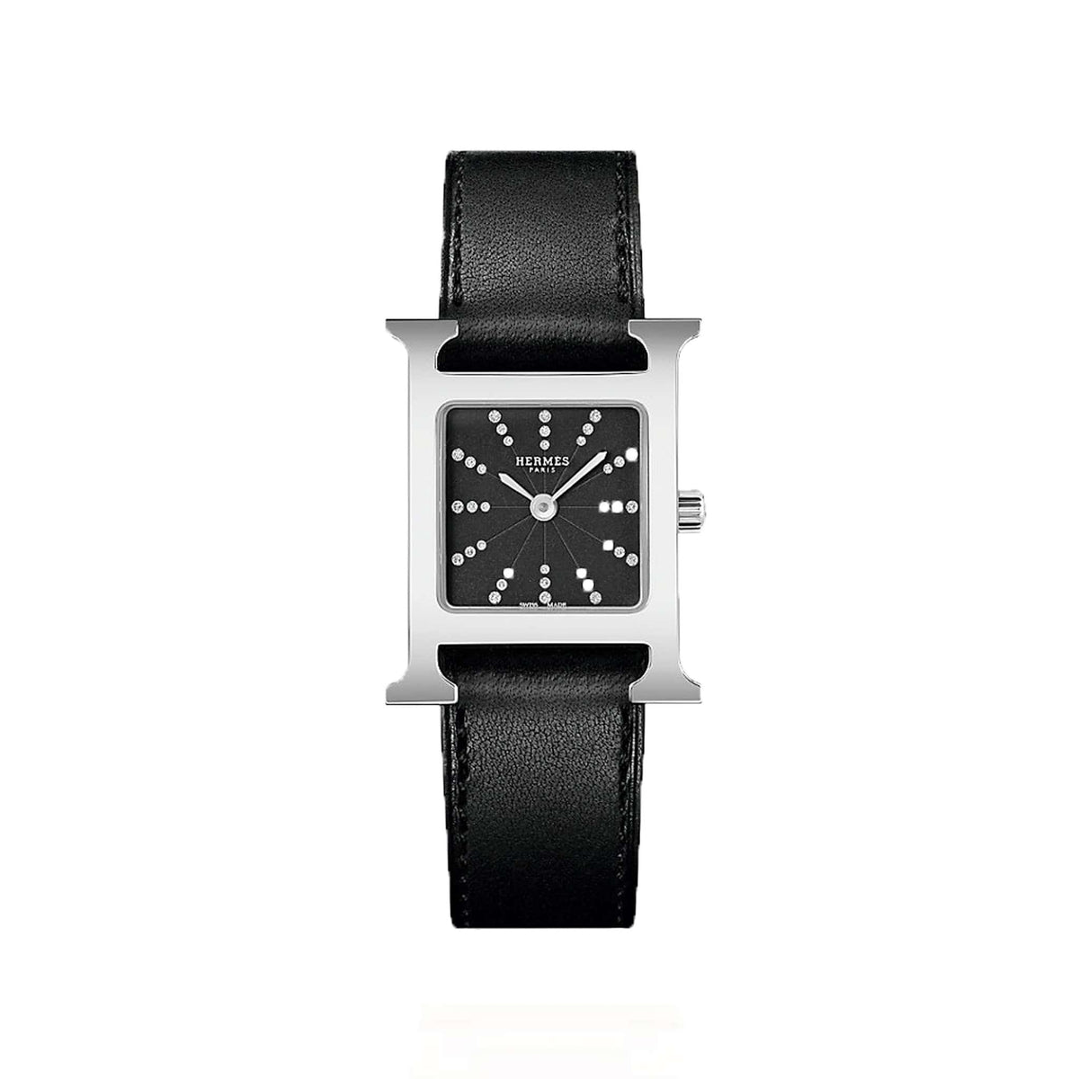 Hermes watch black best sale