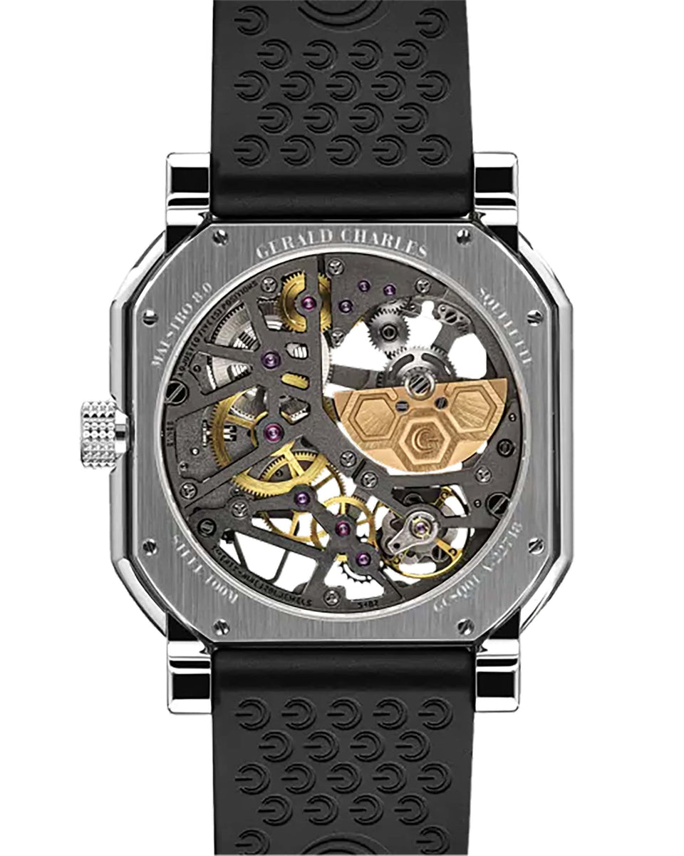Gerald Charles Maestro 8.0 Squelette Gem-Set Diamonds Watch