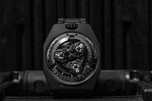 Urwerk UR-100V Full Black Titanium Jacket Watch