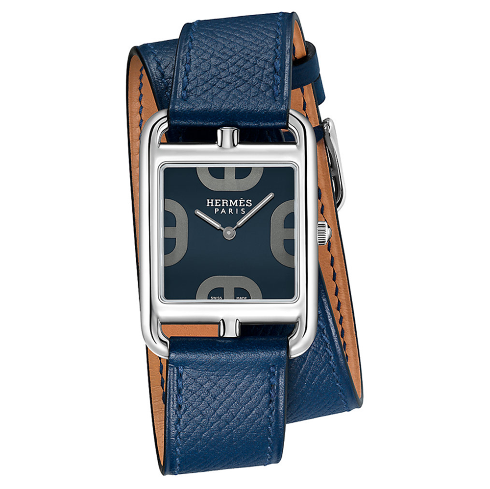 Hermes Arceau Casaque 'Cavales' Stainless Steel Watch