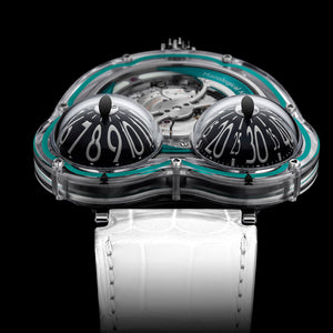 MB&F HM3 Frog X Turquoise Watch