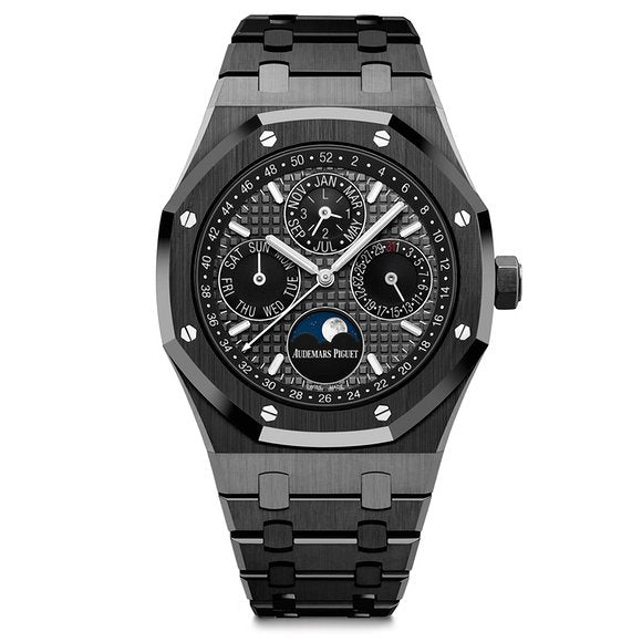 The Audemars Piguet Royal Oak Perpetual Calendar in Black Ceramic