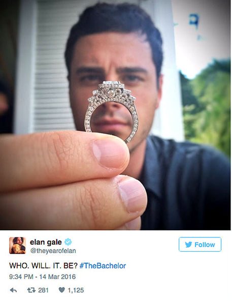 'the Bachelor' Ben Higgins Proposes To Lauren Bushnell With $100k Vintage-style Engagement Ring