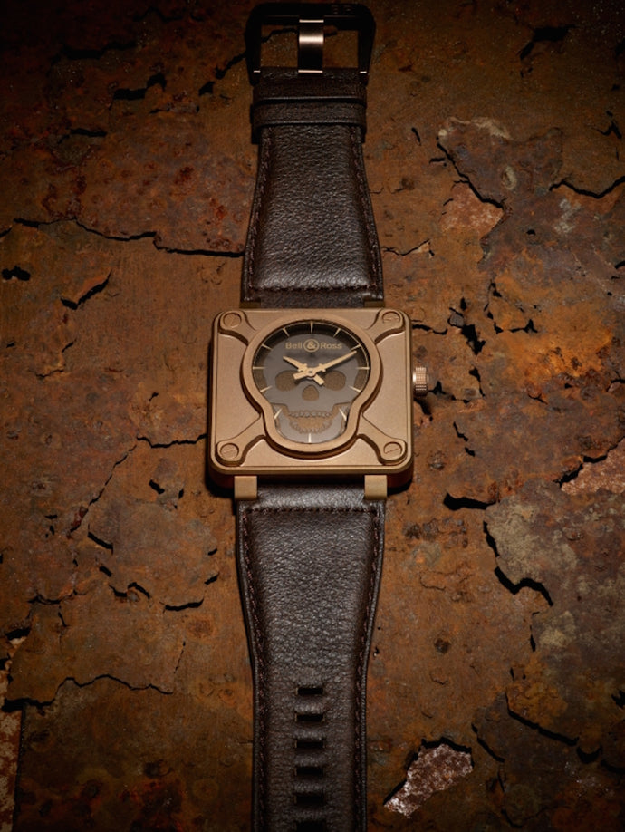 Halloween Delights: Bell & Ross Unveils BR01 Skull Bronze