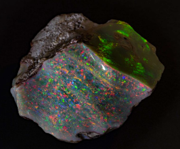 4,990-carat 'Fire Of Australia' Opal Valued At $686,000 Illuminates South Australian Museum's Front Foyer