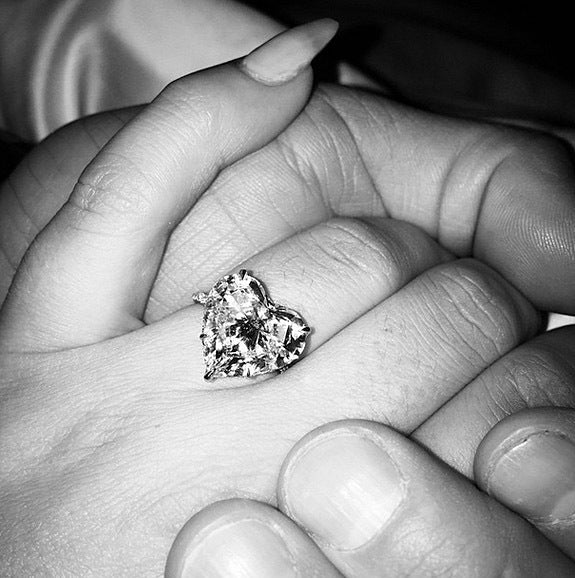 Lady Gaga Accepts Heart-Shaped Engagement Diamond On Valentine's Day; Ring's Value Estimated To Be $500K