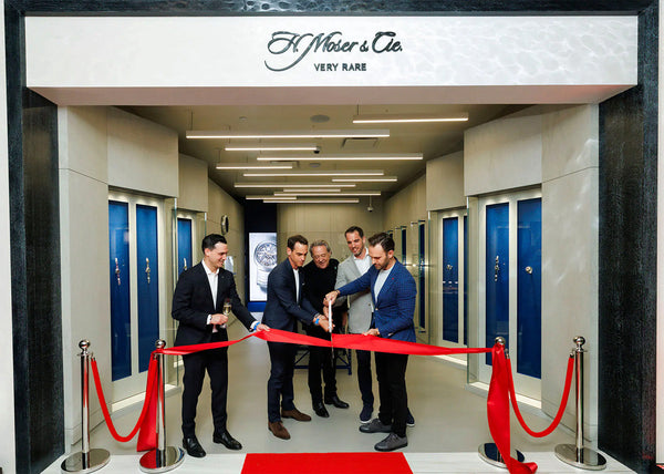 The Villa Menlo Park Celebrates H. Moser & Cie. Boutique Opening with Ribbon Cutting Event