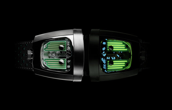 MB&F And Black Badger team Up for Illuminating Time