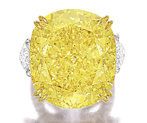 77.77-Carat Vivid Yellow ‘Lady Luck Diamond’ To Headline Sotheby’s Hong Kong Sale; Gem Could Fetch $7.7 Million
