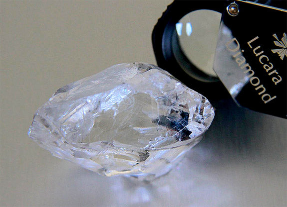 Lucara Offers First Glimpse Of Its Spectacular 336-carat Diamond