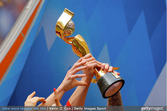 Women’s World Cup Trophy Is Made Of Gold-Clad Sterling Silver; Men’s Version Is 18-karat Gold