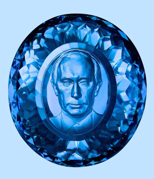 Russian Inventor Victor Petrik Devises Method To Produce 3d Portraits On Gems