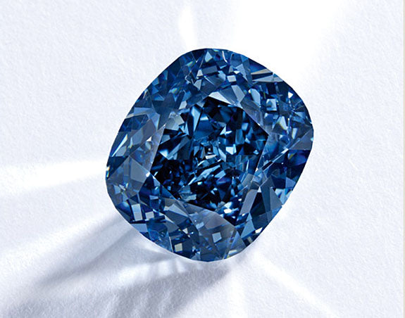 Flawless Blue Moon Diamond Expected To Break Two Pricing Records At Sotheby's Geneva This November