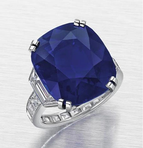 21-Carat Sapphire Owned By The Original ‘Kelly Girl’ Shatters Auction Estimate At Christie’s New York