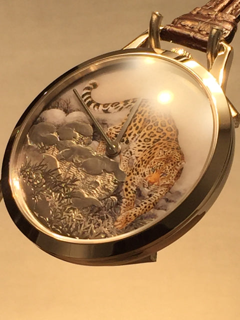 Hand-Painted Watches From Hermès Demonstrate Brand's Artistic Prowess