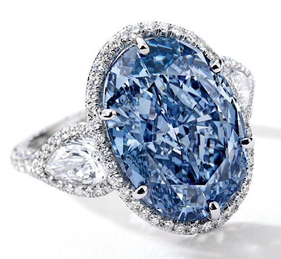 Fancy Vivid Blue 'De Beers Millennium Jewel 4' Sells For $32m, Sets Asian Auction Record