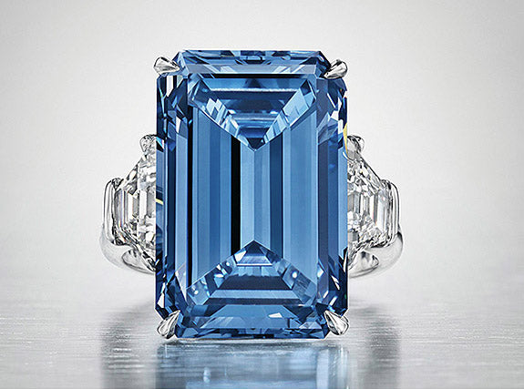 'Oppenheimer Blue' Claims Title Of Priciest Gemstone Ever Auctioned; $57.5m Price Beats 'blue Moon' By $9m