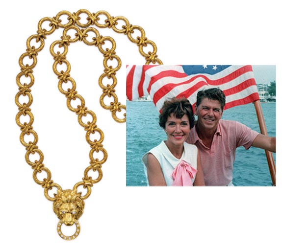 Fine Jewelry Worn By Fashionable First Lady Nancy Reagan To Hit The Auction Block At Christie's Next Month