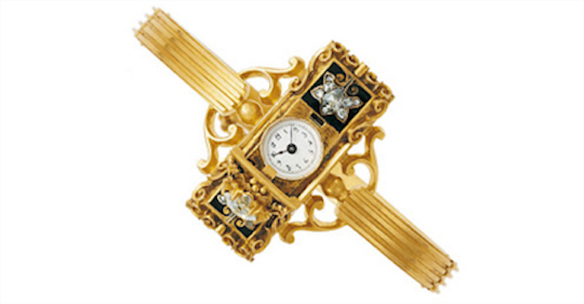 gold bracelet watch for Countess Koscowicz of Hungary