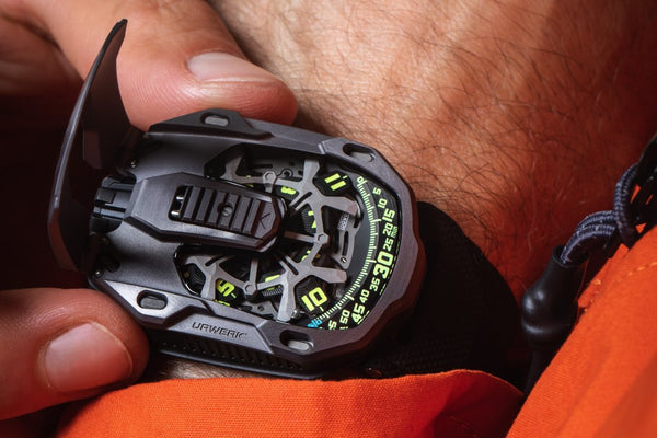 Urwerk Clads its Ultimate (and Final) UR-105 Edition in Tantalum—the UR-105 TTH