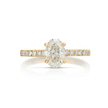 1.11 Carat Oval Diamond Ring