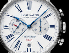 Ulysse Nardin Marine Torpilleur Annual Chronograph 44mm Steel Watch