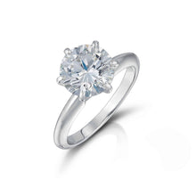 2.02 Carat Round Brilliant Solitaire Engagement Ring