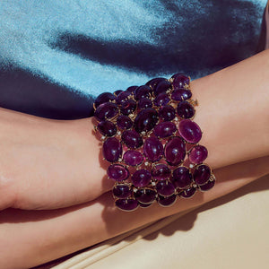 500.88 Carat Amethyst Bracelet