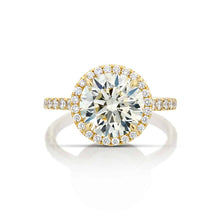 3.19 Carat Internally Flawless Diamond Halo Engagement Ring