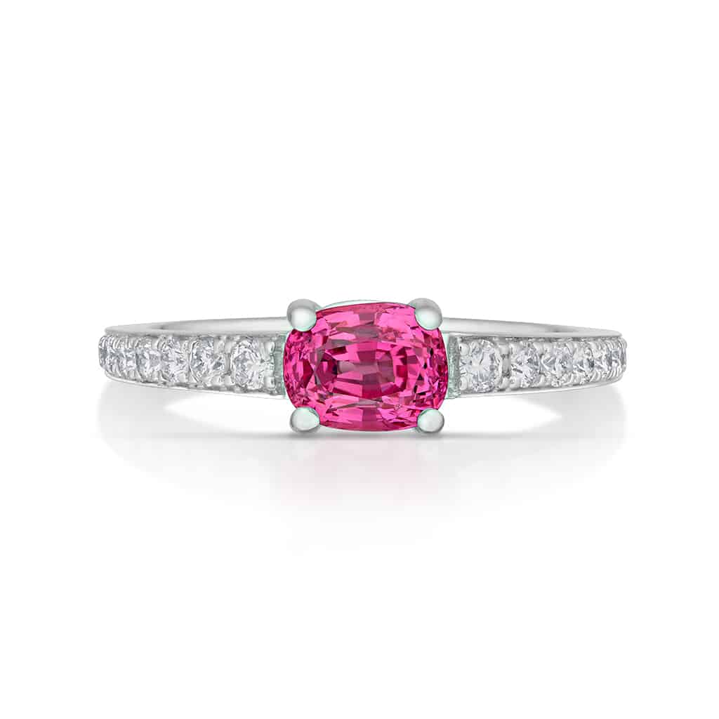 1.14 Carat Pink Spinel Ring