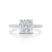 3.12 Carat Cushion Diamond Engagement Ring