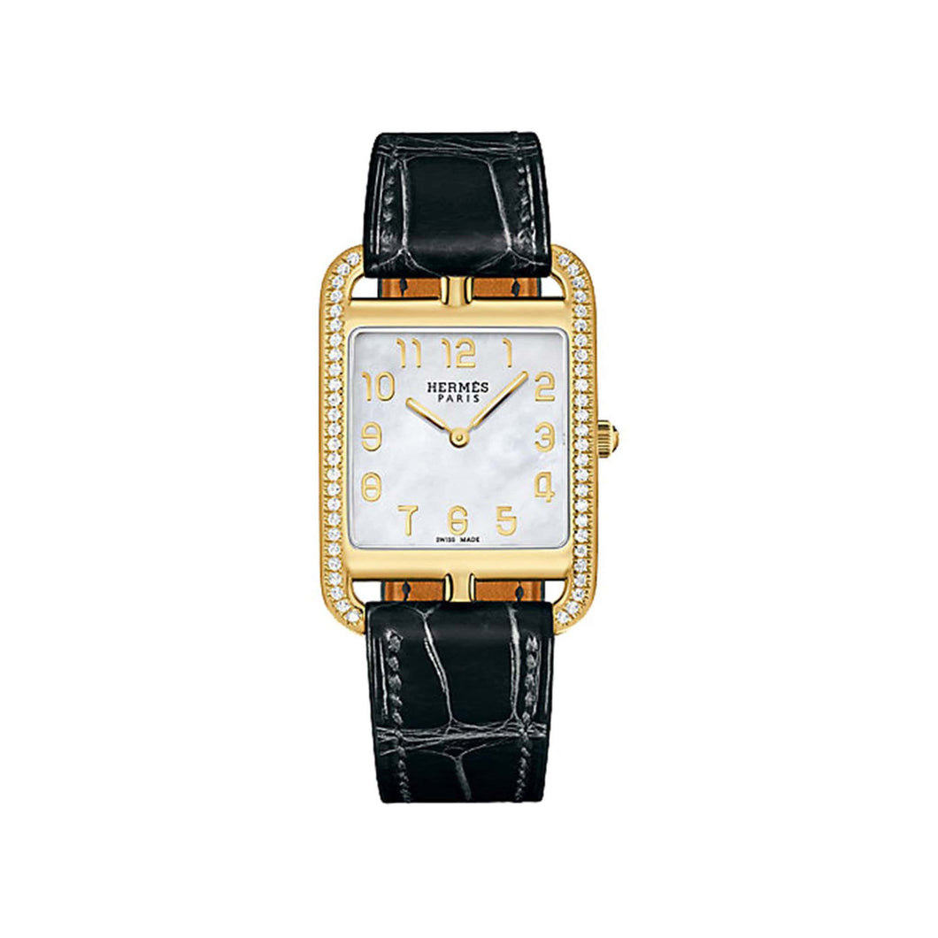 Hermes Cape Cod Yellow Gold Diamond Watch