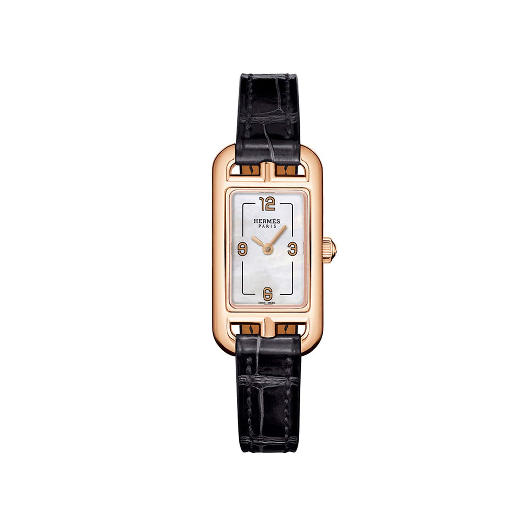 Hermes Nantucket Rose Gold Watch