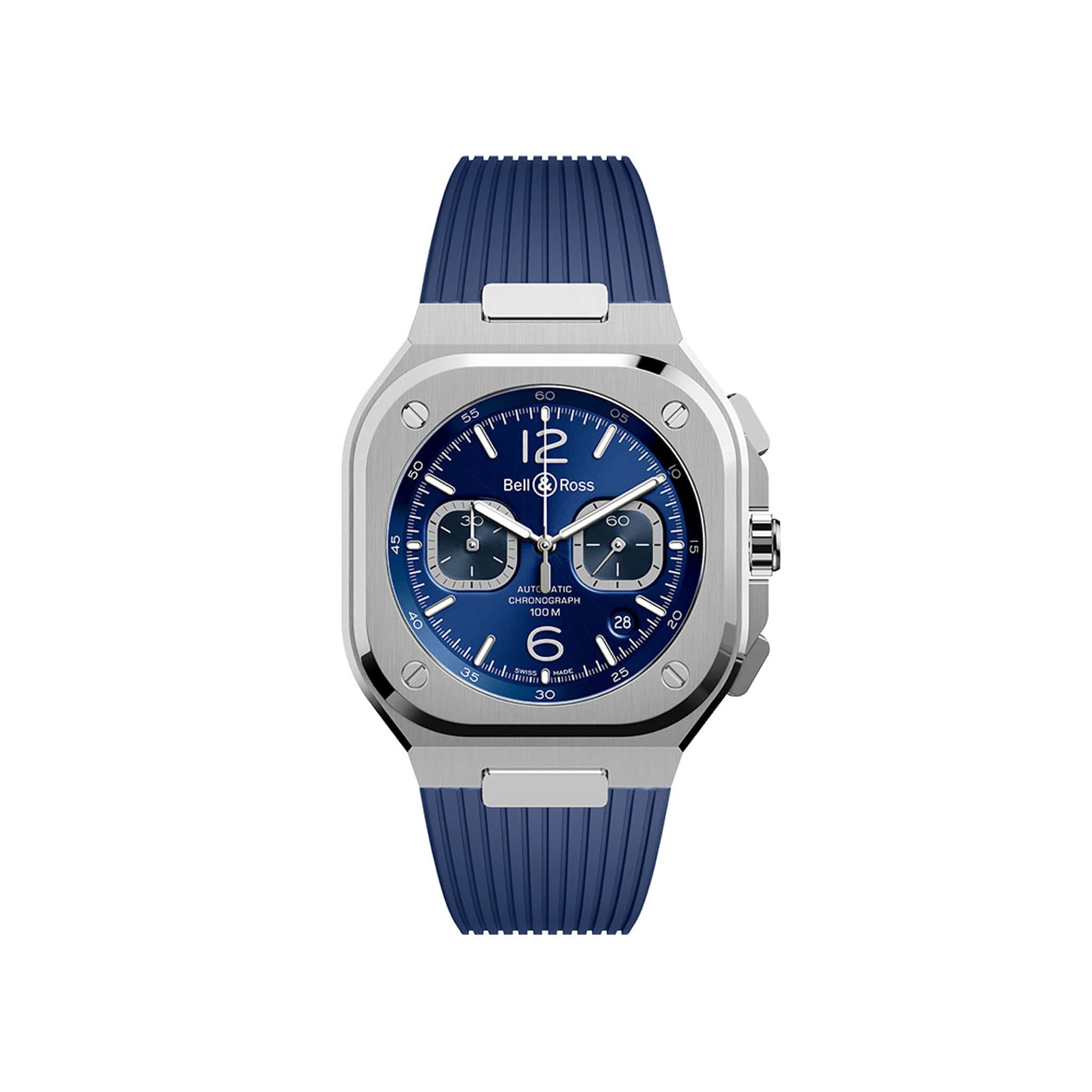 Bell Ross BR05 CHRONO BLUE STEEL Watch