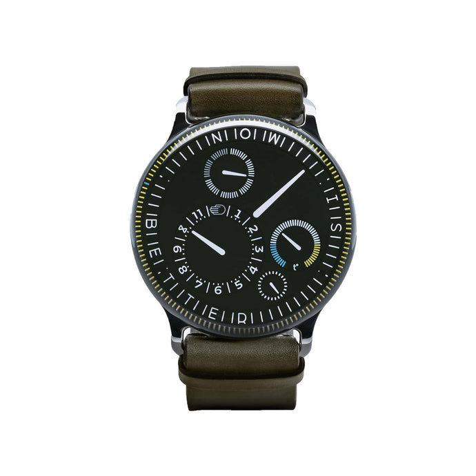 Ressence Type 3X Dark Olive Green Titanium Watch