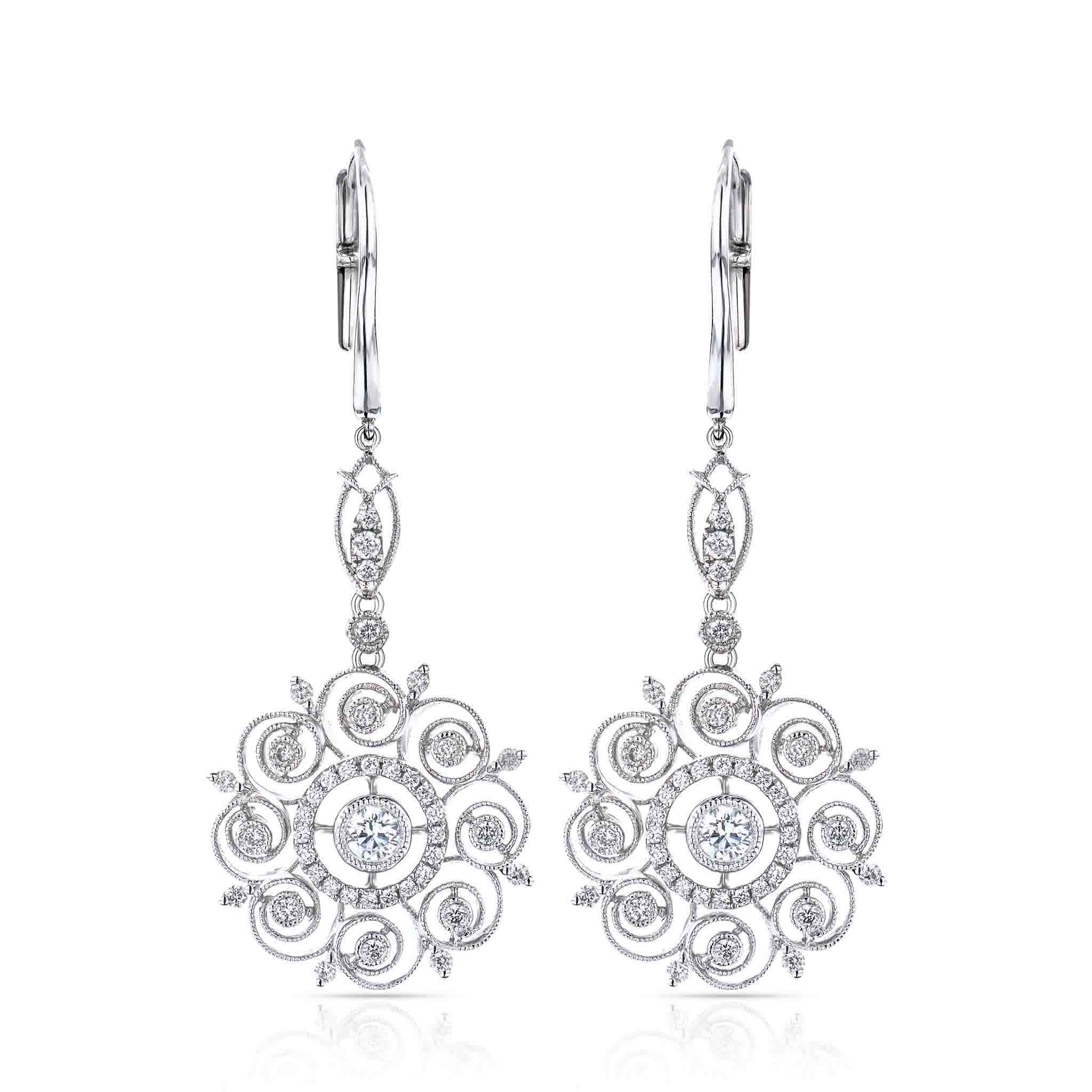 Filigree Dangle retailer Earrings