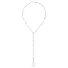 46 Carat Ethiopian Opal Lariat Necklace