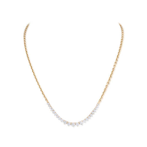 3.42 Carat Graduated Diamond Necklace
37
