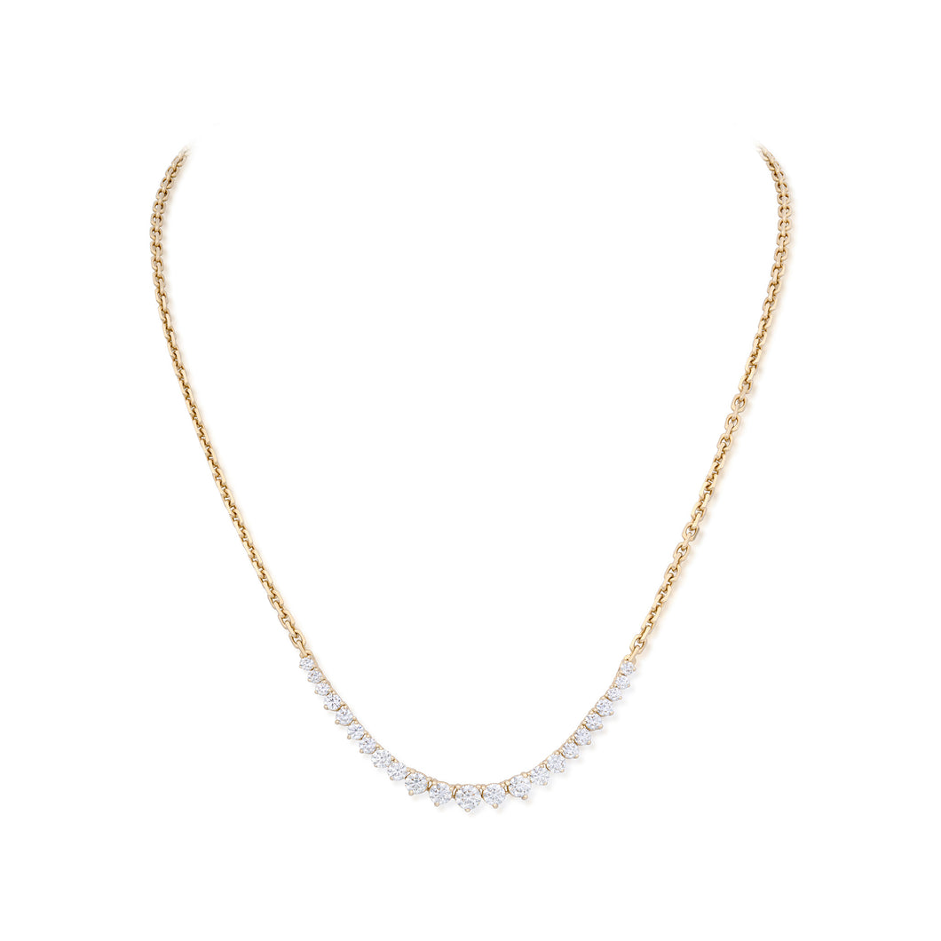 3.42 Carat Graduated Diamond Necklace
37
