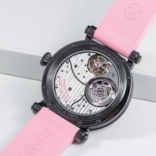 Speake-Marin Openworked Dual Time Pink Watch