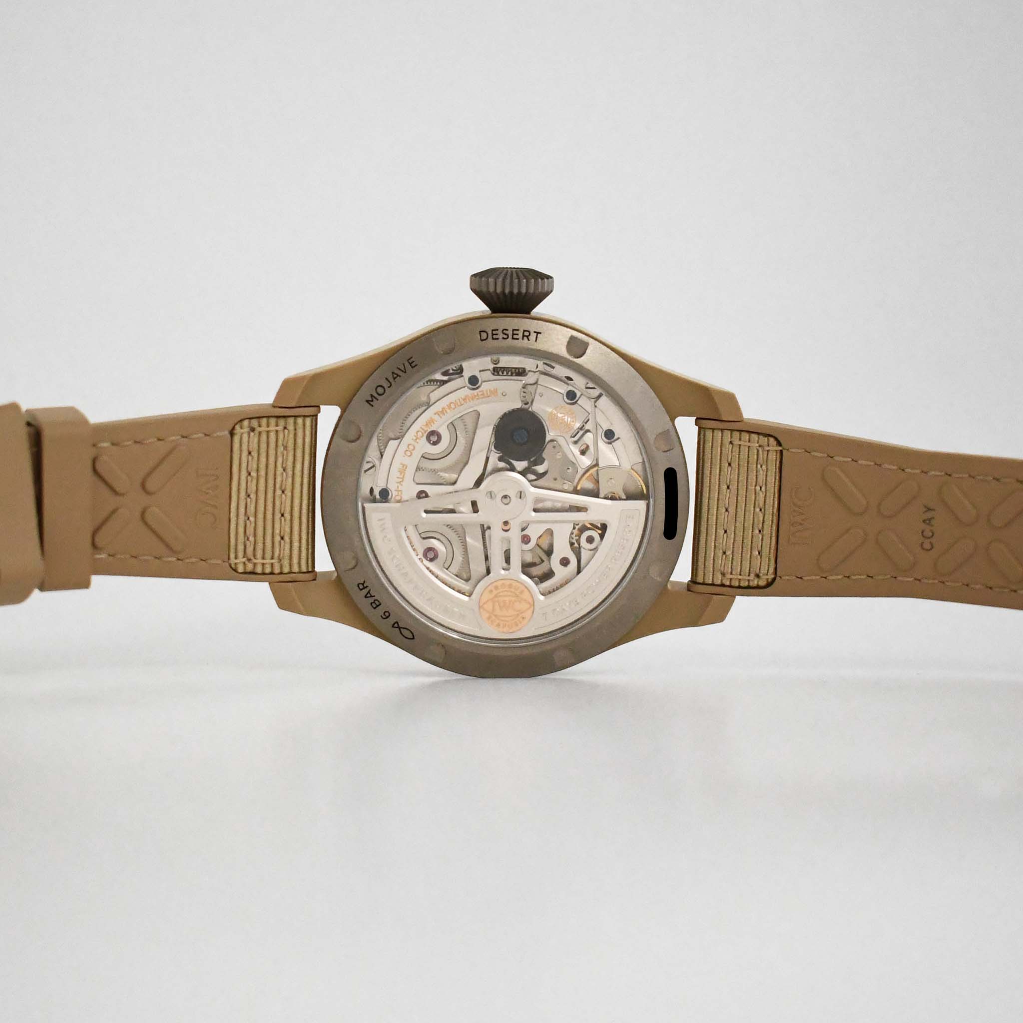 Pre Owned IWC Big Pilot Perpetual Calendar Top Gun Mojave Desert Wat pre-owned-iwc-big-pilot-perpetual-calendar-top-gun-mojave-desert-wat