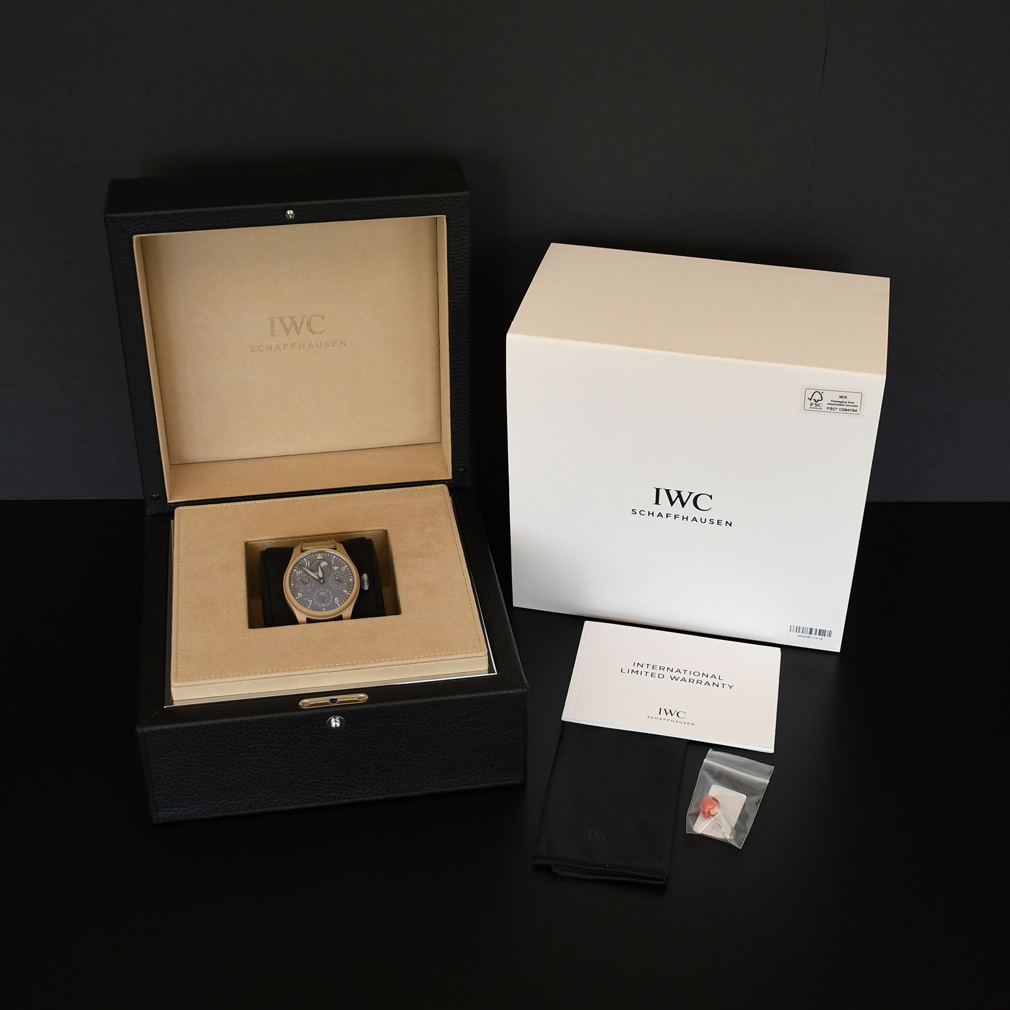 Pre Owned IWC Big Pilot Perpetual Calendar Top Gun Mojave Desert Wat pre-owned-iwc-big-pilot-perpetual-calendar-top-gun-mojave-desert-wat