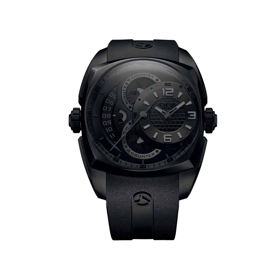 Cyrus Klepcys Chronograph Black DLC Steel Watch