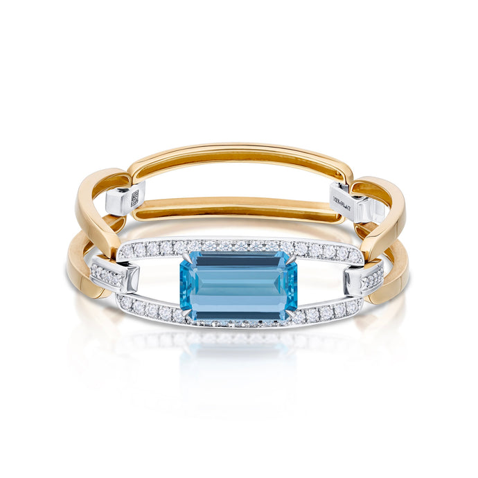 12.03 Carat Santa Maria Aquamarine Bracelet