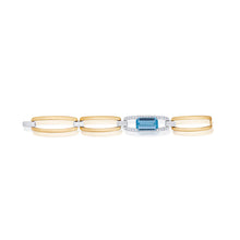 12.03 Carat Santa Maria Aquamarine Bracelet
