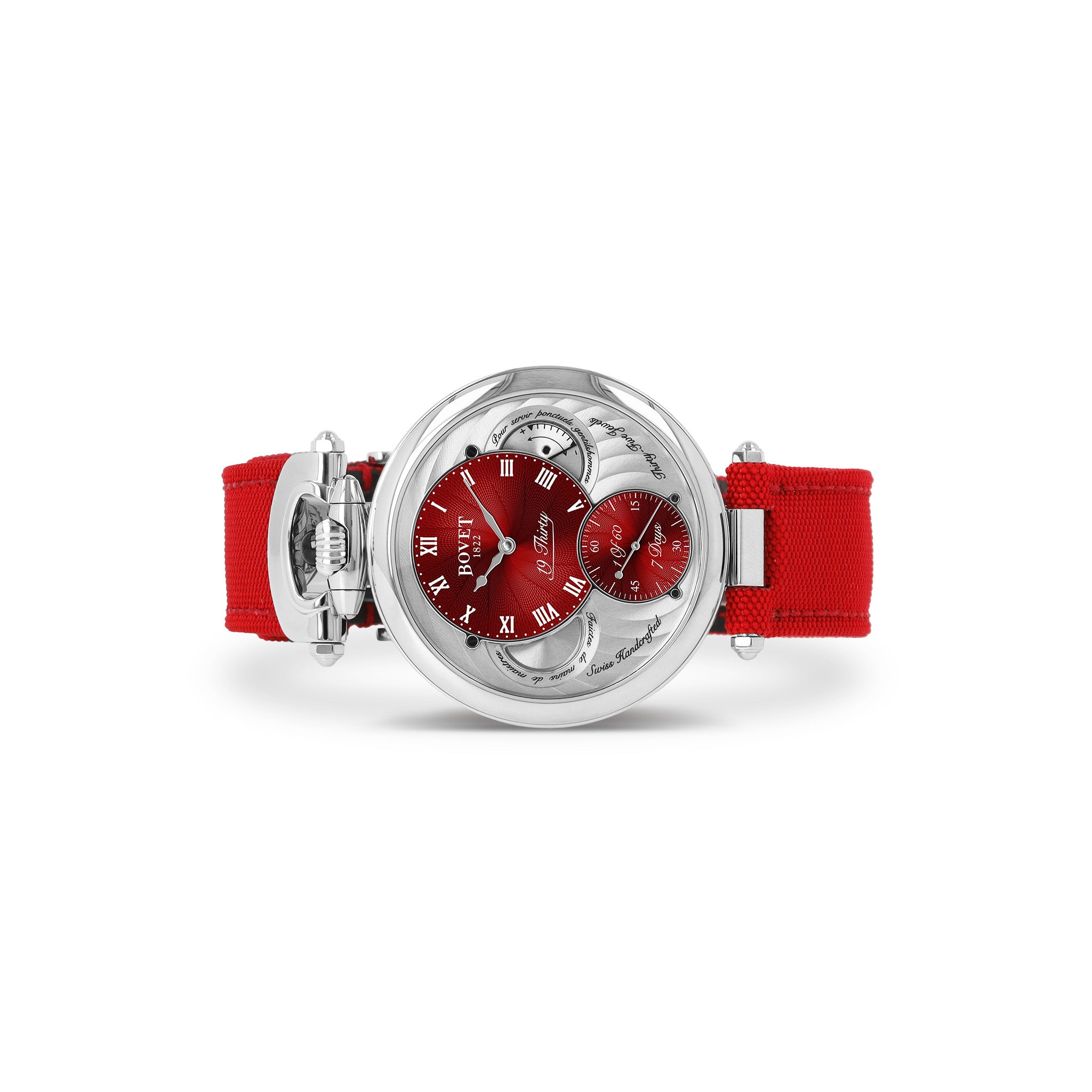 Bovet 19Thirty Great Guilloché Red Watch1