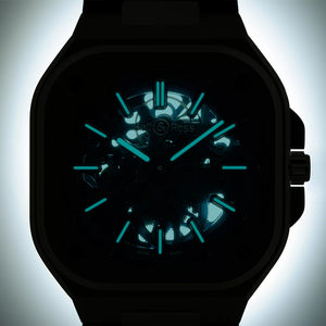 The BR 05 Skeleton Blue Watch